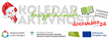 Koledar brezplačnih aktivnosti | december 2024