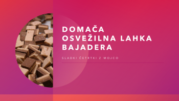 DOMAČA OSVEŽILNA LAHKA BAJADERA