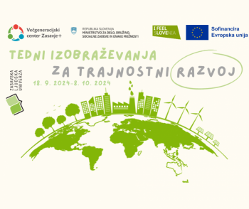 Izobraževanje za trajnostni razvoj na ZLU!