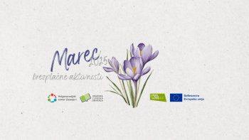 Koledar brezplačnih aktivnosti | marec 2025