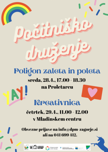 POČITNIŠKO DRUŽENJE