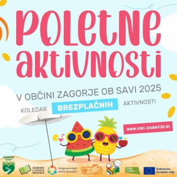 Počitniške aktivnosti v Zagorju